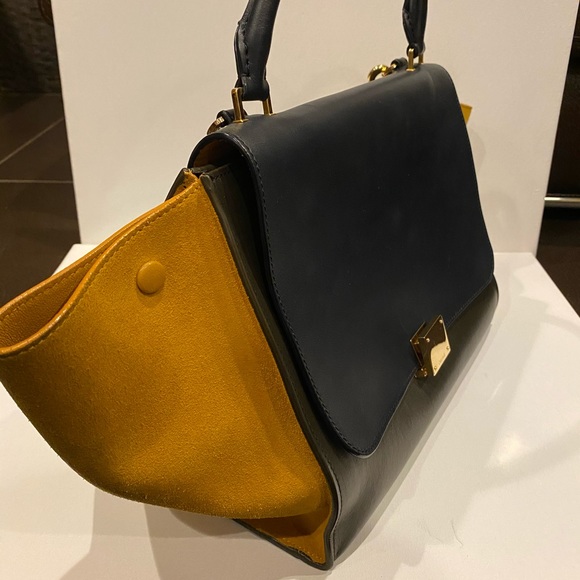CELINE Trapeze Tri-Color Bag - Picture 4 of 8